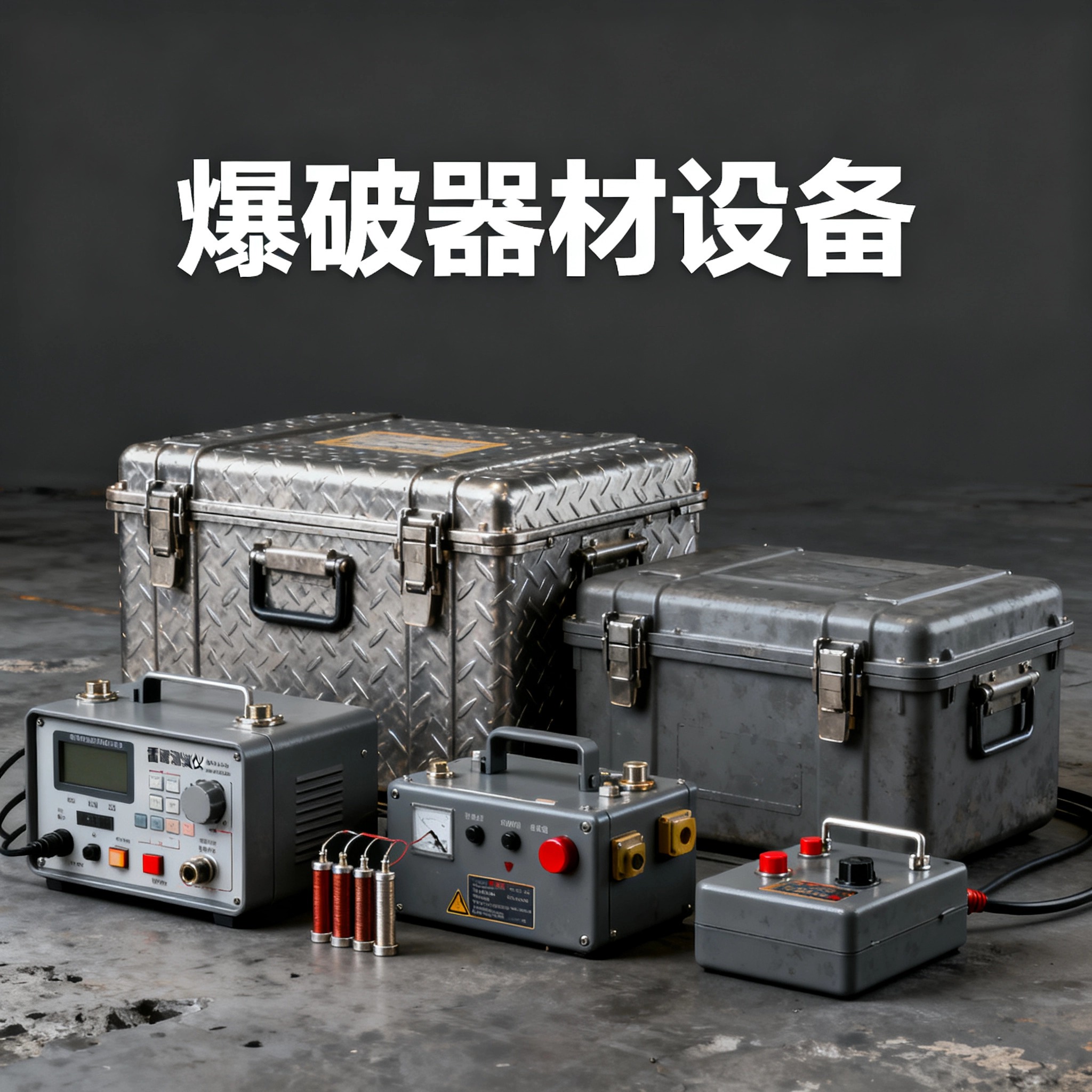 三家镇爆破工程师的“兵器库”：常用器材一册通